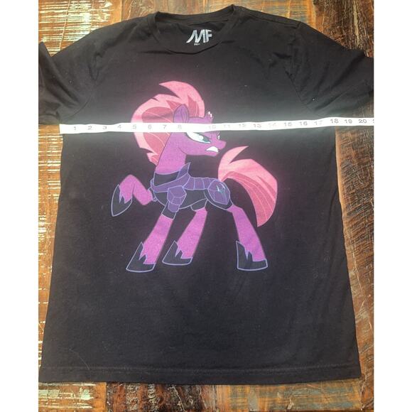 MF Presents My Little Pony Shirt Small Short Sleeve Black Tee Shirt - Picture 4 of 6
